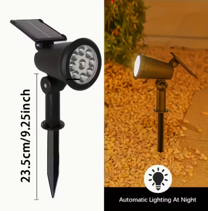 Reflector solar para jardín con proyección de colores RGB®