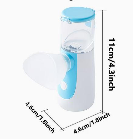 Nebulizador Ultrasónico Portátil – Terapia Respiratoria Fácil y Rápida®