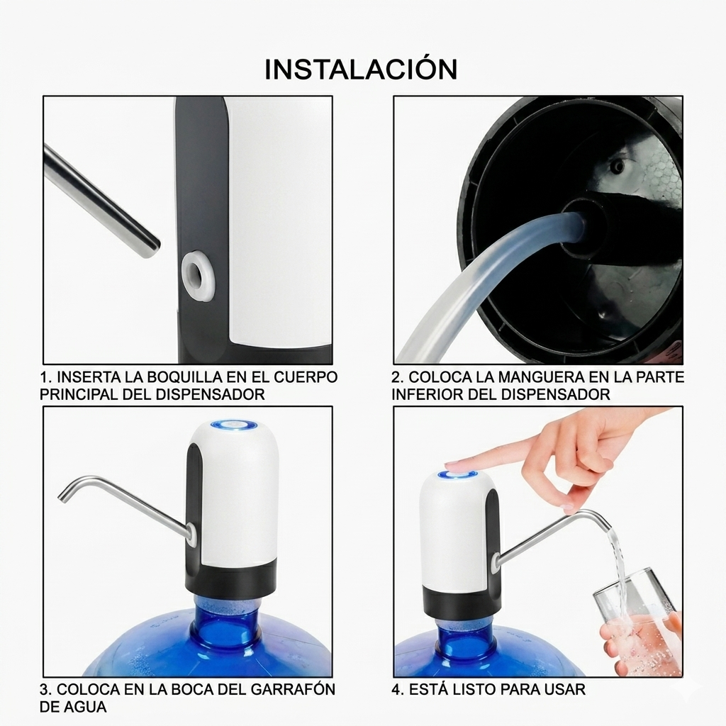 ClickWater - Bomba de Agua Recargable Pro®