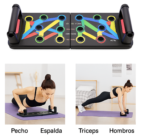 Tablero Plegable Para Flexiones Con Guía Visual®