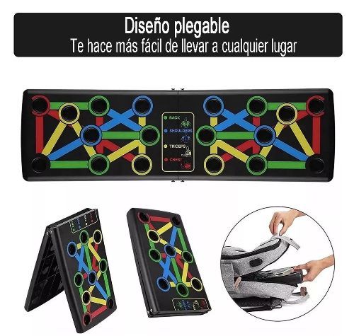 Tablero Plegable Para Flexiones Con Guía Visual®
