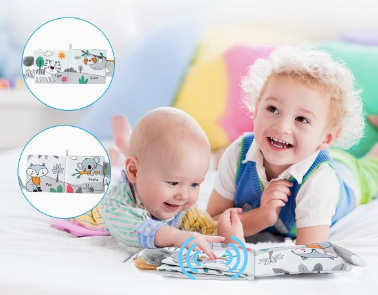 Libro Sensorial para Bebés – Estimula Sentidos y Desarrollo desde el Primer Día ®