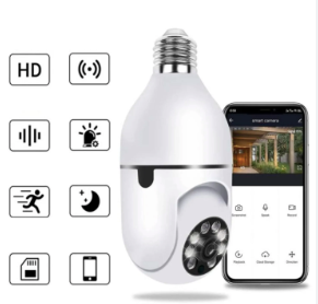 Cámara Bombillo 360° Inteligente WiFi ®