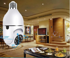 Cámara Bombillo 360° Inteligente WiFi ®