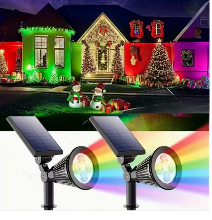 Reflector solar para jardín con proyección de colores RGB®