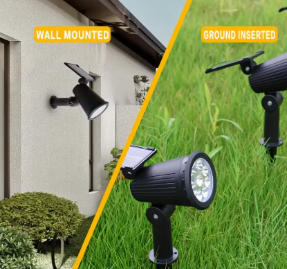 Reflector solar para jardín con proyección de colores RGB®