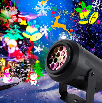 Proyector LED Navideño Exterior LumiNavidad®
