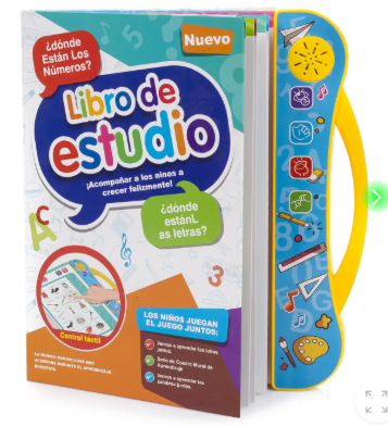 Libro Educativo con Voz — Aprendizaje Temprano en Dos Idiomas®