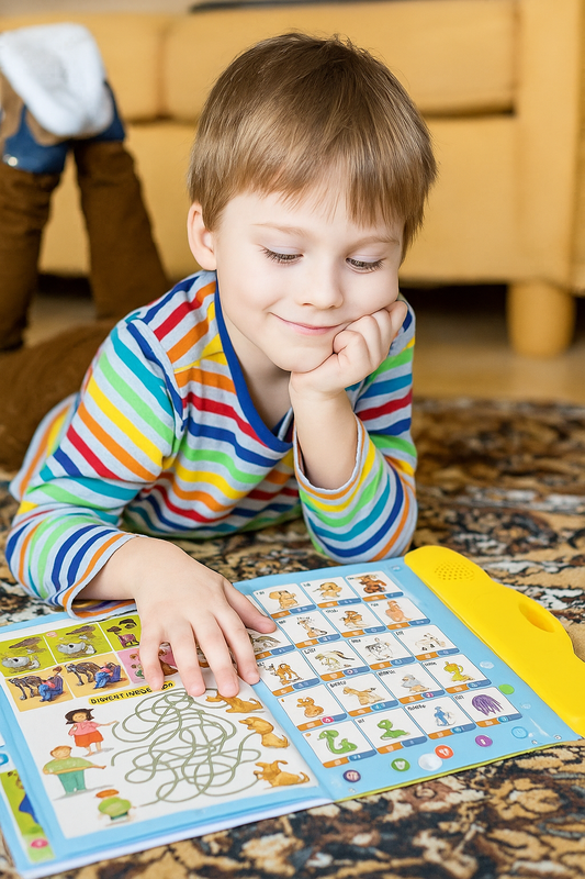 Libro Educativo con Voz — Aprendizaje Temprano en Dos Idiomas®