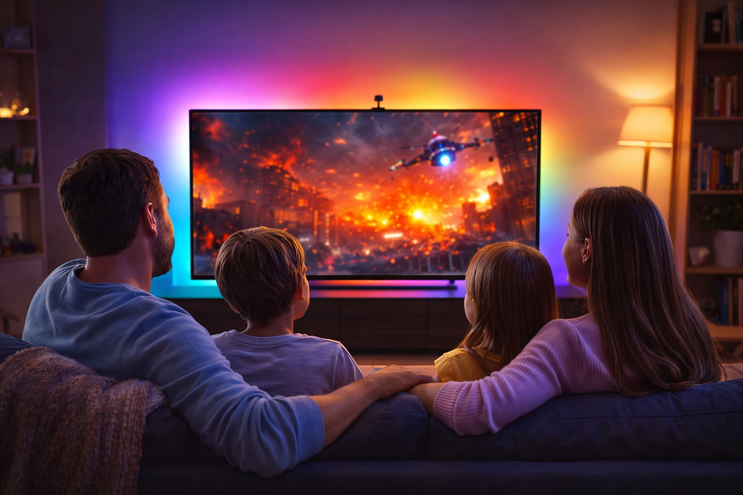 Cinta Led Rgb De Inmersión Para Tv Con Sincronización Tuya Y Wi-fi Rbg 12v ®