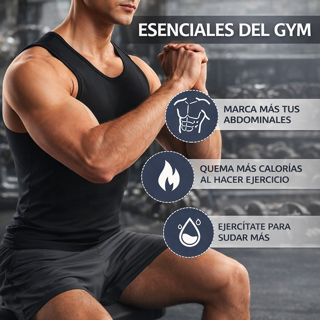 Chaleco Térmico Reductor para Hombre ®