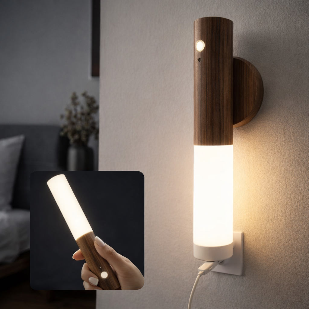 Luz LED Inteligente Portátil – Iluminación Automática para tu Hogar®