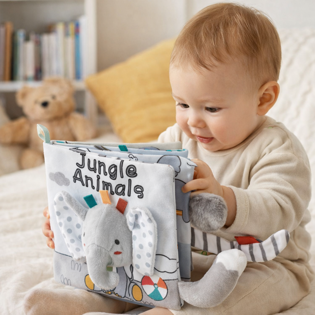 Libro Sensorial para Bebés – Estimula Sentidos y Desarrollo desde el Primer Día ®