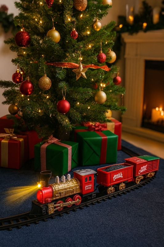 Tren Mágico Navideño – El Viaje que Acompaña Tu Árbol®