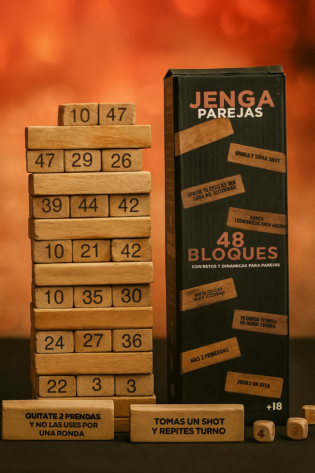 Jenga Parejas Romántico ®