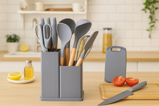 CocinaPro 19 Piezas – Set Premium Antiadherente®