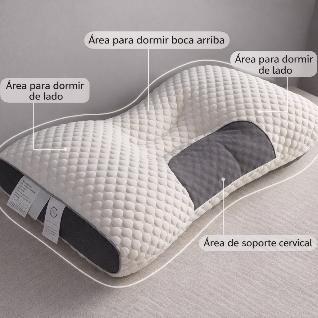 Almohada Cervical para Sueño Profundo®
