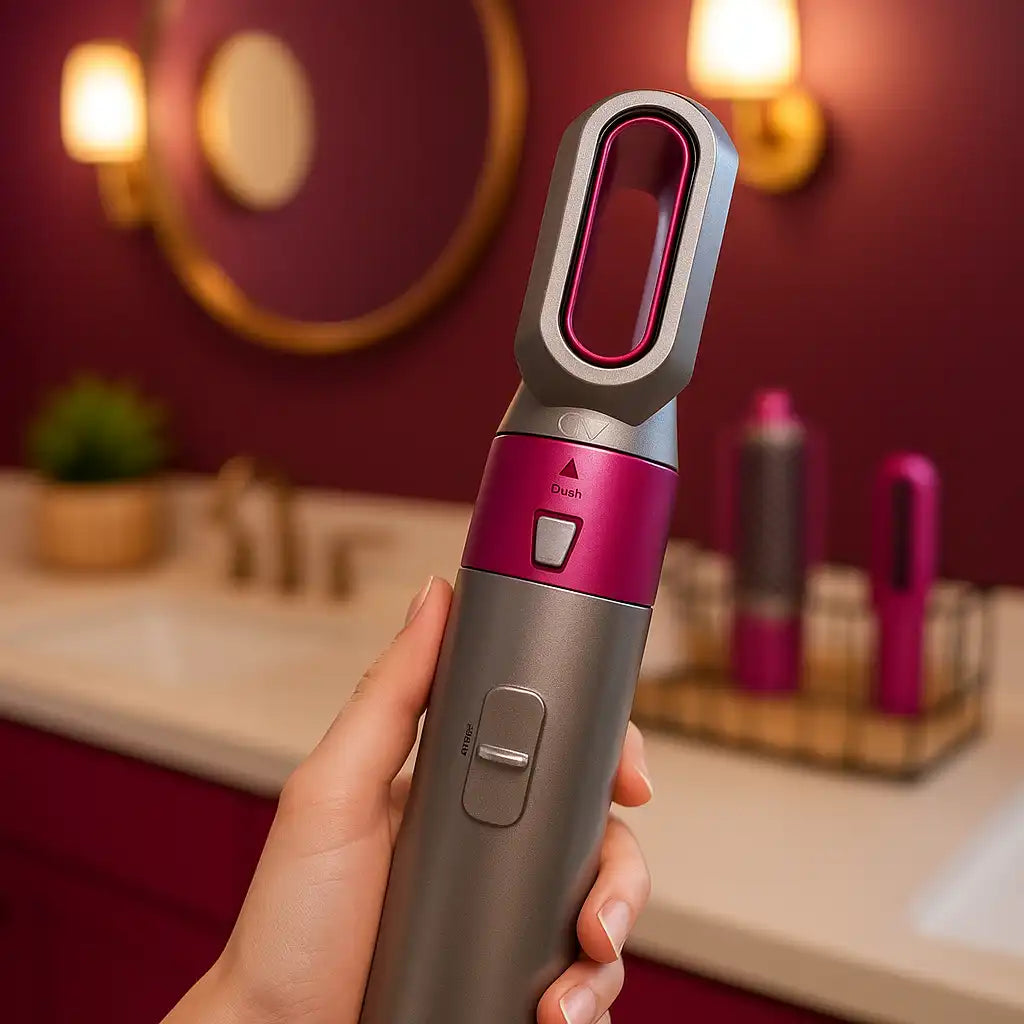 Cepillo secador 5 en 1-El secreto para un cabello brillante ®