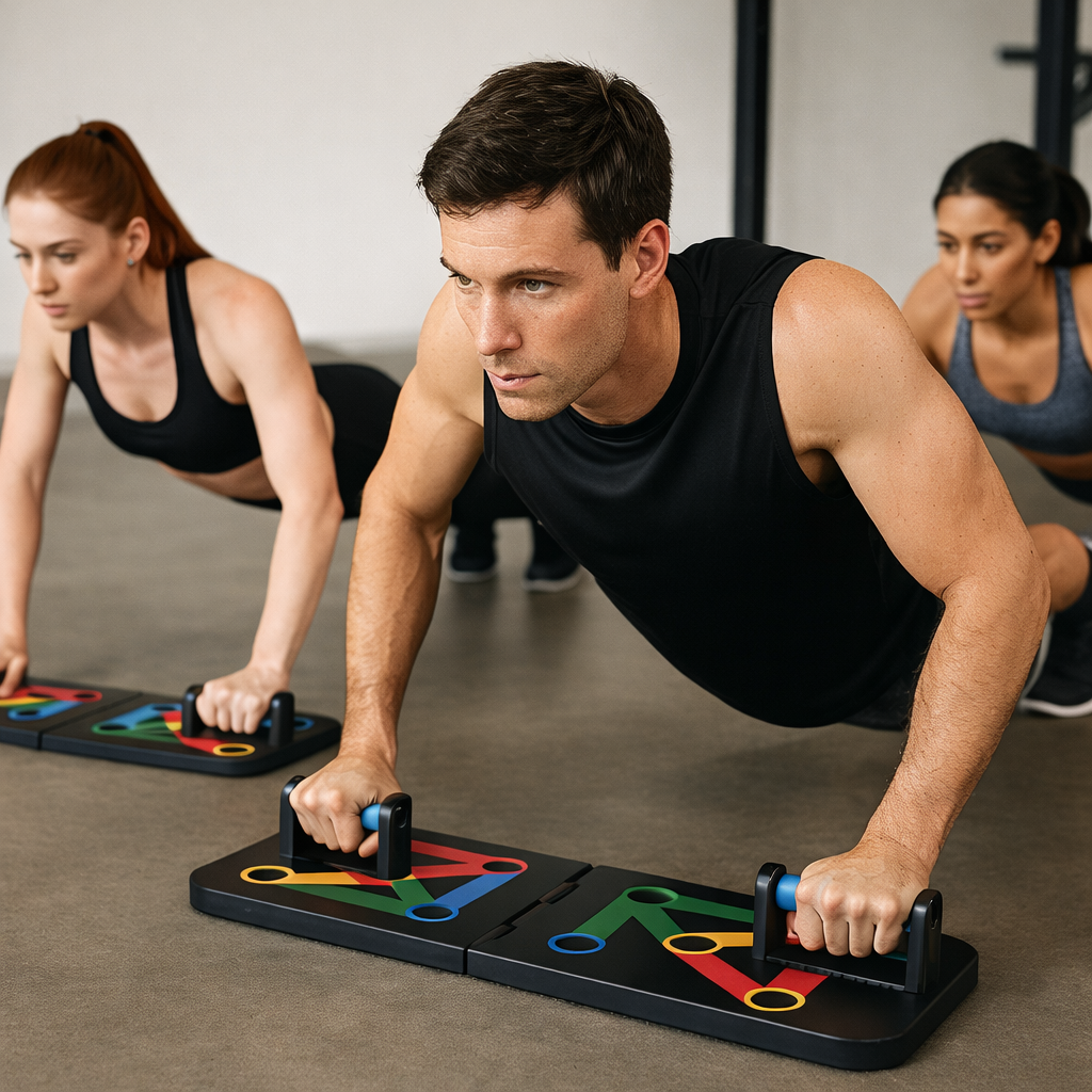 Tablero Plegable Para Flexiones Con Guía Visual®