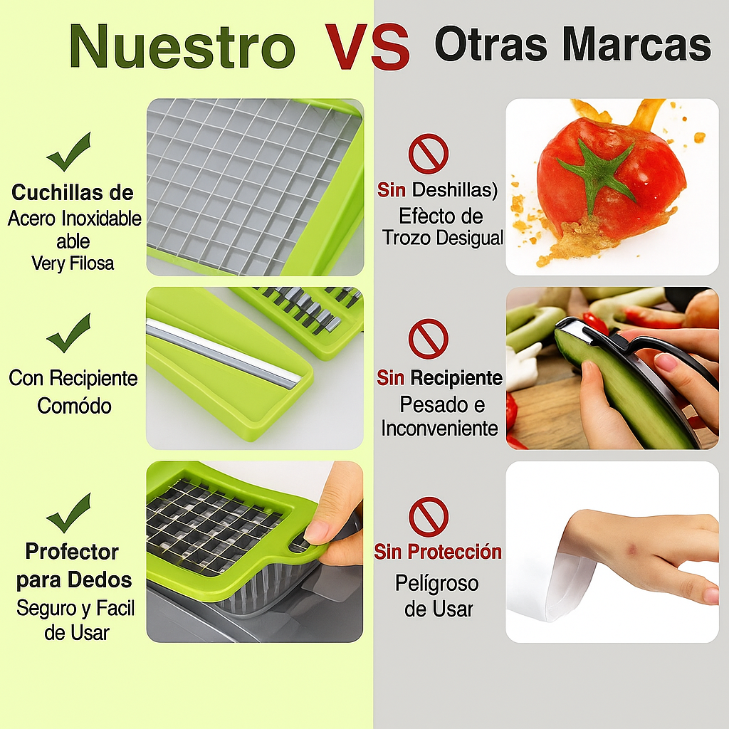 Cortador De Verduras 14 Piezas clop! ®