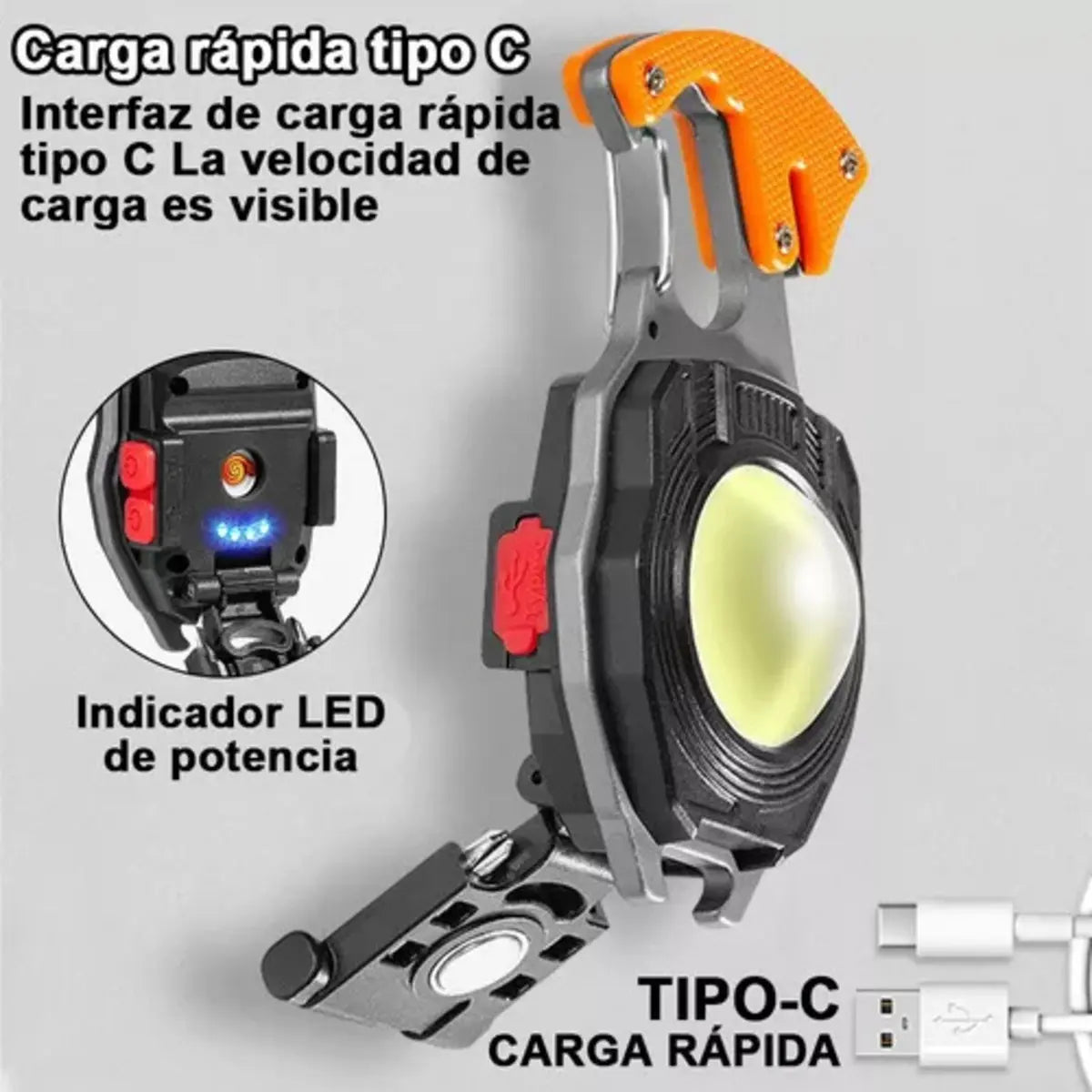Linterna Pro y Herramientas de Emergencia®