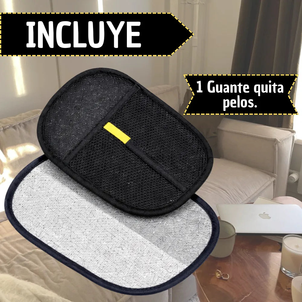 Guante Pro-Groom™: Convierte las caricias en una casa libre de pelos®