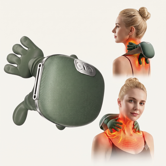 Masajeador Cervical Ergonómico 6D – Efecto Masaje Real®