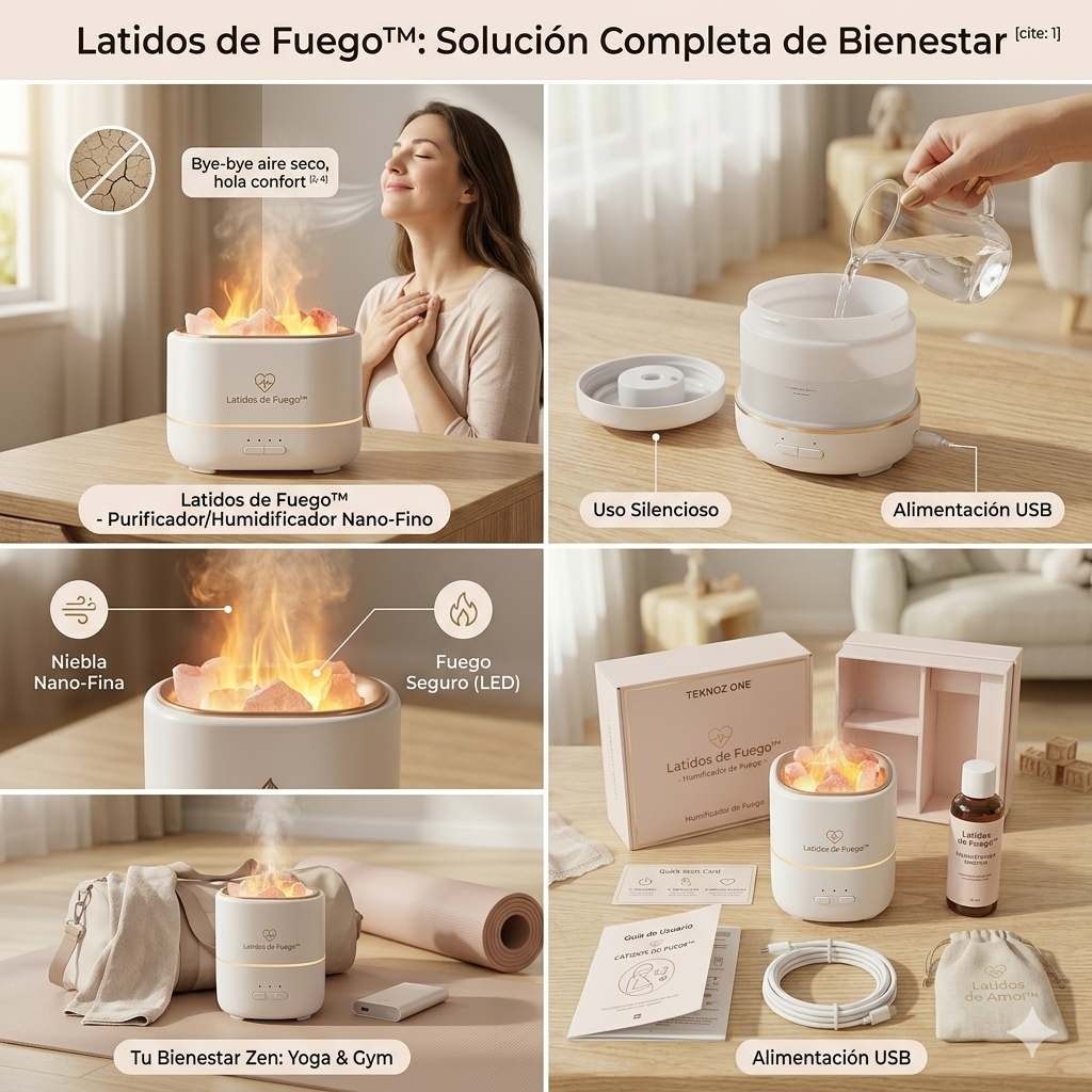 LavaMist - Difusor de Aroma Efecto Flama®