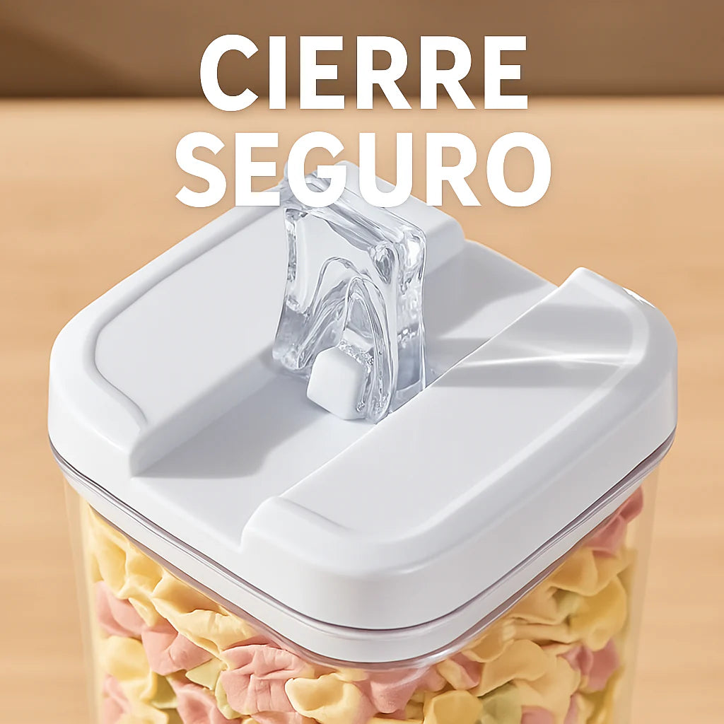 Set x 7 Tarros de Cocina con Tapa Hermética ®