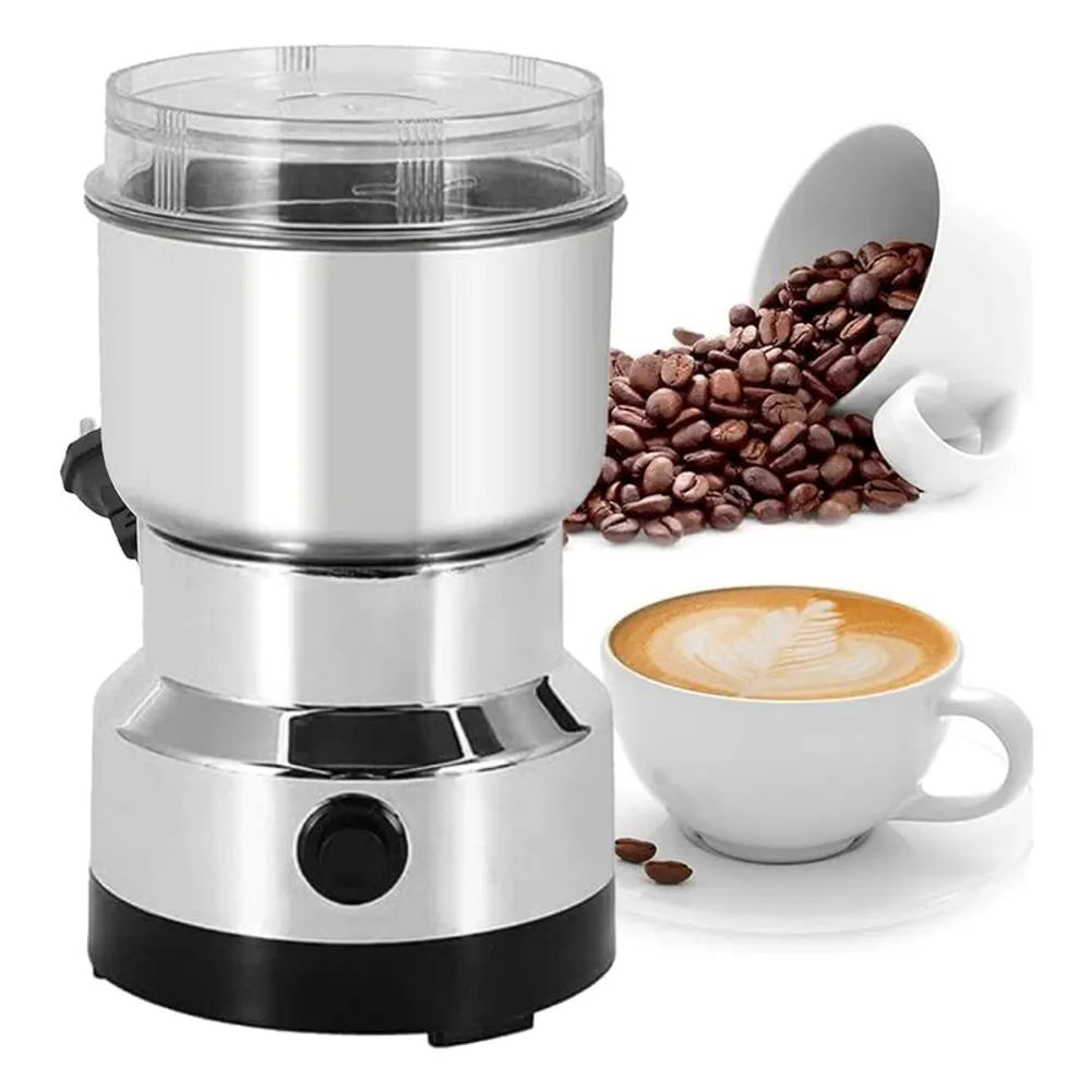 Molino Eléctrico De Café Y Especias En Acero Inoxidable Premium®