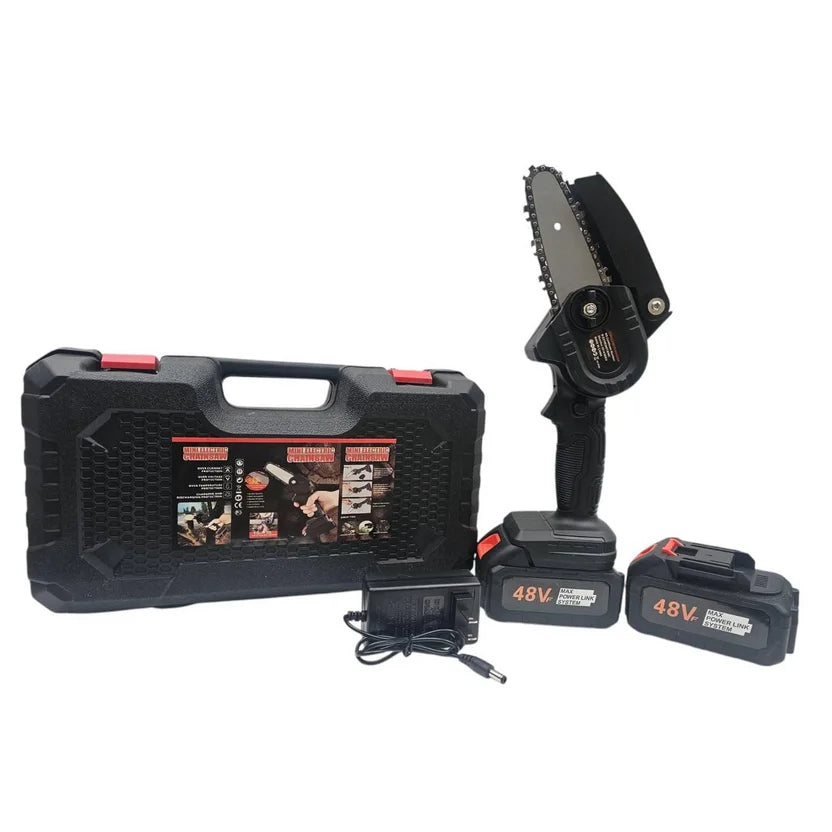 Sierra Eléctrica Recargable Portátil Doble Batería De Litio Pro®